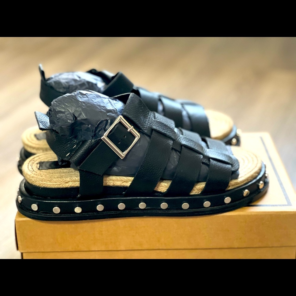 ASOS Premium Leather Fisherman Sandals